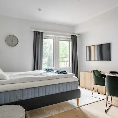 Upea Yksioe Joen Laeheisyydessae Апартаменты